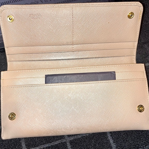 Authentic Prada Ribbon Bifold Long Wallet - Picture 10 of 12